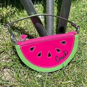 Coach Watermelon Coin Purse/Keychain